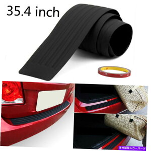 Cover Rear Trunk 1×�Ԃ̃g�����N�̃h�A�V���v���[�g���A�o���p�[�K�[�h�v���e�N�^�[���o�[�p�b�h�g�����J�o�[ 1x Car Trunk Door Sill Plate Rear Bumper Guard Protector Rubber Pad Trim Cover �y���s�A���i�z