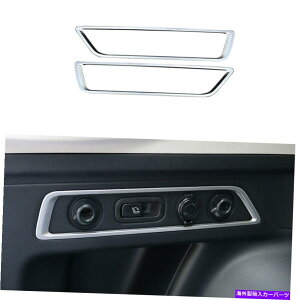 Cover Rear Trunk X`[Vo[ACi[gN{^Jo[ĝ߂ɃXotHX^[2019N2021N Steel Silver Rear Inner Trunk Button Cover Trim For Subaru Forester 2019-2021