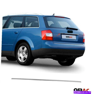 Cover Rear Trunk AogAEfBA4pN[gNbh̃OunhJo[S.X`[iB6j2002N2008N Chrome Trunk Lid Grab Handle Cover S. Steel for Audi A4 (B6) Avant 2002-2008