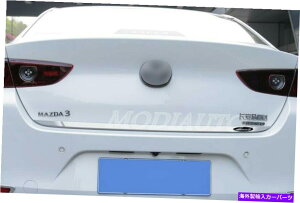 Cover Rear Trunk 2019 2020}c_3Z_̂߂S.steelAgNbhQ[gGbWJo[g1pcs S.steel Rear Trunk Lid Gate Edge Cover Trim 1pcs For 2019 2020 Mazda 3 Sedan