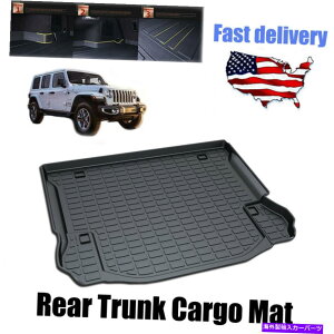 Cover Rear Trunk AJ[SCi[2011-2017W[vEO[4hApgCgNtA}bgJo[ Rear cargo Liner Tray Trunk Floor Cover Mat for 2011-2017 Jeep Wrangler 4-Door