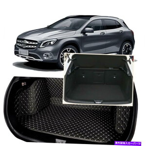 Cover Rear Trunk xcGLA 152016̂߂1ZbgubNAgNJo[J[S}bgV[gtAveN^[ 1Set Black Rear Trunk Cover Cargo Mats Seat&Floor Protector For Benz GLA 15-2016