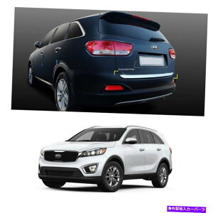 Cover Rear Trunk VN\gSUV 2016pN[gNwʃJo[K[jbVZbg Chrome Trunk Rear Cover Garnish Set for New Kia Sorento SUV 2016