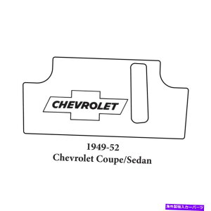 Cover Rear Trunk gNtA}bgJo[1949-1952V{[nCEftBjVpSAW / G-010{E^C Trunk Floor Mat Cover for 1949-1952 Chevy High Definition Rubber, w/G-010 Bowtie