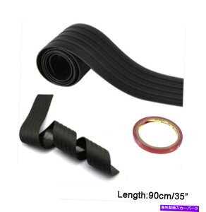 Cover Rear Trunk ��SUV�̃g�����N�V���v���[�g���A�o���p�[�K�[�h�v���e�N�^�[�g�����J�o�[���o�[�p�b�h Car SUV Trunk Sill Plate Rear Bumper Guard Protector Trim Cover Rubber Pad �y���s�A���i�z