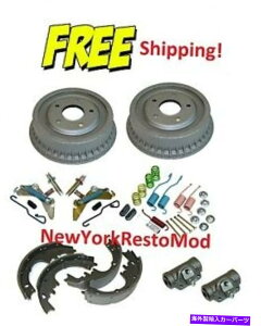 Cover Rear Trunk Au[LhLbǧCpbhn[hEFAzC[V_[LbgV64-70 GM A Rear Brake Drum Kit Shoes Pads Hardware Wheel Cylinders Kit New 64-70 GM A body