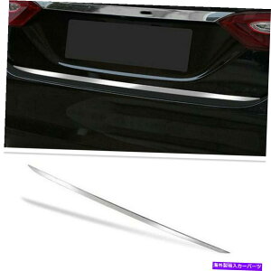 Cover Rear Trunk 2018-2020g^JXeXCHROMAgNbhK[jbVgJo[ɃtBbg Fit For 2018-2020 Toyota Camry Stainless Chrom Rear Trunk Lid Garnish Trim Cover