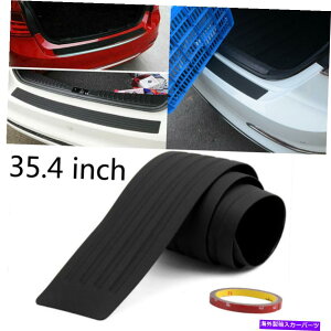 Cover Rear Trunk 35.4 �Ԃ̃g�����N�̃h�A�V���v���[�g���A�o���p�[�K�[�h�v���e�N�^�[���o�[�g�����J�o�[ 35.4 Car Trunk Door Sill Plate Rear Bumper Guard Protector Rubber Trim Cover �y���s�A���i�z
