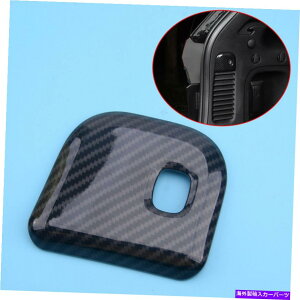Cover Rear Trunk �O�����h�`�F���L�[�̂��߂̃J�[�{���t�@�C�o�[�X�^�C���C���i�[���A�g�����N�X�C�b�`�J�o�[�g�����t�B�b�g Carbon Fiber Style Inner Rear Trunk Switch Cover Trim Fit for Grand Cherokee �y���s