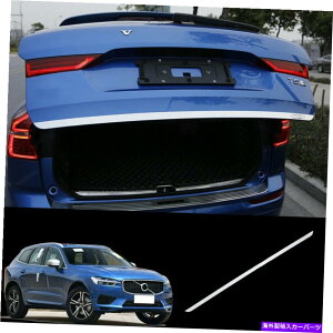 Cover Rear Trunk {{XC60 20182019XeXAgNe[Q[g{gXgbvJo[ĝ߂ For Volvo XC60 2018-2019 stainless Rear Trunk Tail Gate Bottom Strip Cover Trim