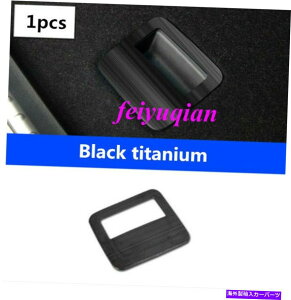Cover Rear Trunk ubN`^㕔hAEgÑXCb`nhJo[ĝ߂VWeBOA2018 2019 Black titanium Rear Door Trunk switch Handle Cover Trim For VW Tiguan 2018 2019