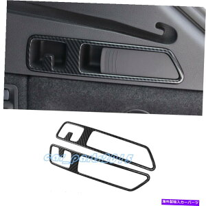 Cover Rear Trunk J[{t@Co[Ci[AgNe[Q[g̃tbNJo[ĝ߂ɃAEfBQ5 FY 2018 2019 Carbon Fiber Inner Rear Trunk Tailgate hook Cover Trim For Audi Q5 FY 2018 2019