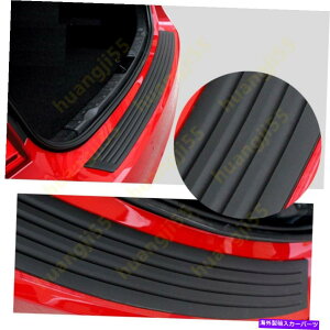 Cover Rear Trunk 35.4 ��SUV�̃��A�o���p�[�K�[�h�g�����N�G�b�W�V���u���b�N���o�[�v���e�N�^�[�J�o�[ 35.4 Rear Bumper Guard Trunk Edge Sill Black Rubber Protector Cover For Car SUV �y���s�A���i�z