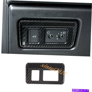 Cover Rear Trunk J[{t@Co[AgÑXCb`{^Jo[gɂĂ̓h[o[EW[o[CH[N201920 Carbon Fiber Rear Trunk Switch Button Cover Trim For Range Rover