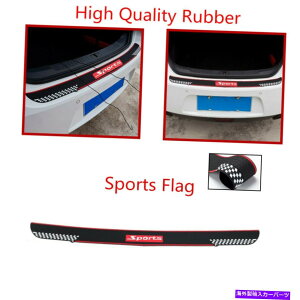 Cover Rear Trunk �Ԃ̃��A�o���p�[���o�[�p�b�h�K�[�h�g�����N�v���e�N�^�[�g�����A���`�X�N���b�`�J�o�[�X�g���b�v Car Rear Bumper Rubber Pad Guard Trunk Protector Trim Anti-Scratch Cover Strip �y���s�A���i�z