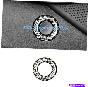Cover Rear Trunk J[{t@Co[AgÑXCb`{^Jo[ĝ߂ɃV{[J}16-19 Real Carbon Fiber Rear Trunk Switch Button Cover Trim For Chevrolet Camaro 16-19