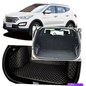 Cover Rear Trunk ubNAgNJo[J[S}bgV[gtAveN^[q_COhSANTAFE Black Rear Trunk Cover Cargo Mats Seat&Floor Protector For Hyundai Grand SantaFe