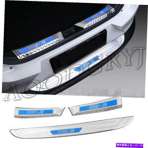 Cover Rear Trunk }c_CX-3 16-20Aop[Jo[gNVveN^[`Jo[ĝ߂ For Mazda CX-3 16-20 Rear Bumper Cover Trunk Sill Protector Moulding Cover Trim