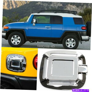 Cover Rear Trunk 714̂߂Ƀg^FJN[U[ABSԂ̃AgNRKX̃^NJo[́AgLbv 07-14 For Toyota FJ Cruiser ABS Car Rear Trunk Fuel Oil Gas Tank Cover Caps Trim