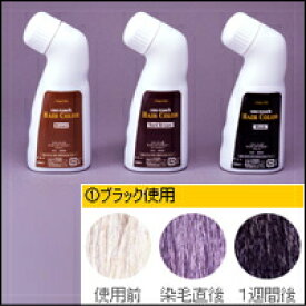 【トミーリッチ ワンタッチヘアカラー】2液タイプでないのにすぐ染まる 落ちない におわない 新開発の白髪染め 白髪を染める 嫌な臭いがしない