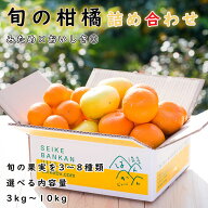 旬の柑橘詰め合わせ 当店おまかせ！5種類以上の柑橘が入ります。お歳暮 年始 福袋 訳あり みかん ポンカ…