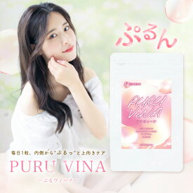 【11/20 20時～ 4時間限定★半額クーポン！】 ☆新商品☆ ぷるヴィーナ バスト アップ ボディケア 女性 育乳 ぷるぷる ふわふわ 弾力 ハリ エラスチン カツオエラスチン 大豆イソフラボン アグリコン型イソフラボン ジオスゲニン ビタミンC