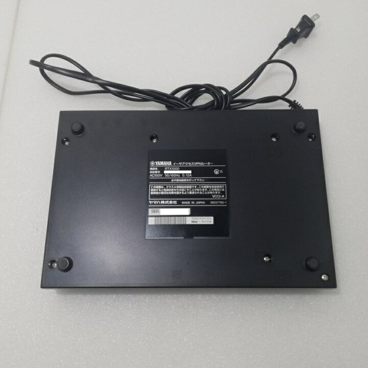 楽天市場】ヤマハ YAMAHA イーサアクセスVPNルーター RTX1500 ハブ動作 
