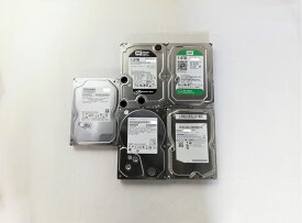 【中古動作品】3.5インチ SATA デスクトップPC用HDD メーカー混在 Seagate WD TOSHIBA HITACHI 1TB HDD 1点☆Crystal Disk Infoにて健康状態「正常」と確認済、フォーマット済☆