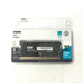 【中古】エッセンコアクレブ KLEVV製ノートパソコン用メモリー 32GB DDR4 3200 PC4-25600 KD4BGSA8C-32N220A SO-DIMM SK hynix製 メモリチップ採用