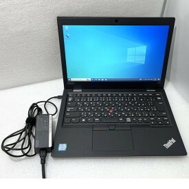 【中古】 Lenovo ThinkPad L380 20M6S1NQ00 Core i3-8130U 2.2GHz 8GB SSD128GB 13.3型 HD1366x768 無線LAN内蔵 Bluetooth Webカメラ HDMI USB-C【レビュー記入で保証期間を3ヶ月に延長します。必ず商品到着後1ヶ月保証の期間中にレビューをお願いします】