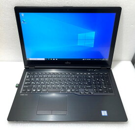 【中古】15.6型ワイドタッチパネル フルHD LIFEBOOK U758/S Intel Core i5-7300U 8G SSD256G Win10 HDMI VGA DP USB-C テンキー Webカメラ 外付け無線LAN付き【レビュー記入で保証期間を3ヶ月に延長します。必ず商品到着後1ヶ月保証の期間中にレビューをお願いします】