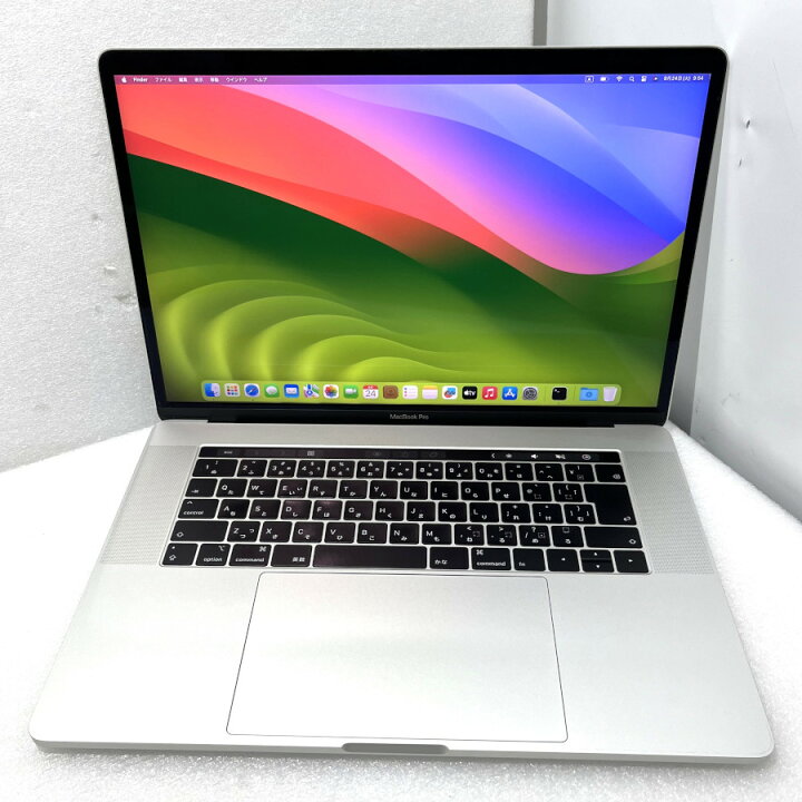 楽天市場】【中古】apple シルバーMacBook Pro 15-inch 2018 A1990 
