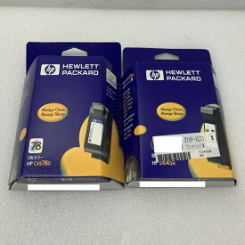 HP インクカートリッジ 51645A ブラック(黒) & C6578D 3色カラー 長期保管未使用品 2個セット