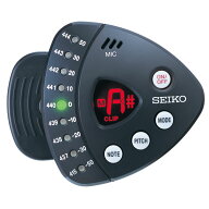 【50%Off】 チューナー SEIKO　セイコー　クリップ チューナー　ギター・ベース　STX1N　見やすいLED表示…