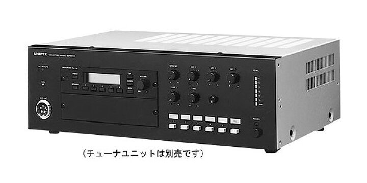 楽天市場】拡声器 ユニペックス 60W 船内指令用アンプ TT-60 