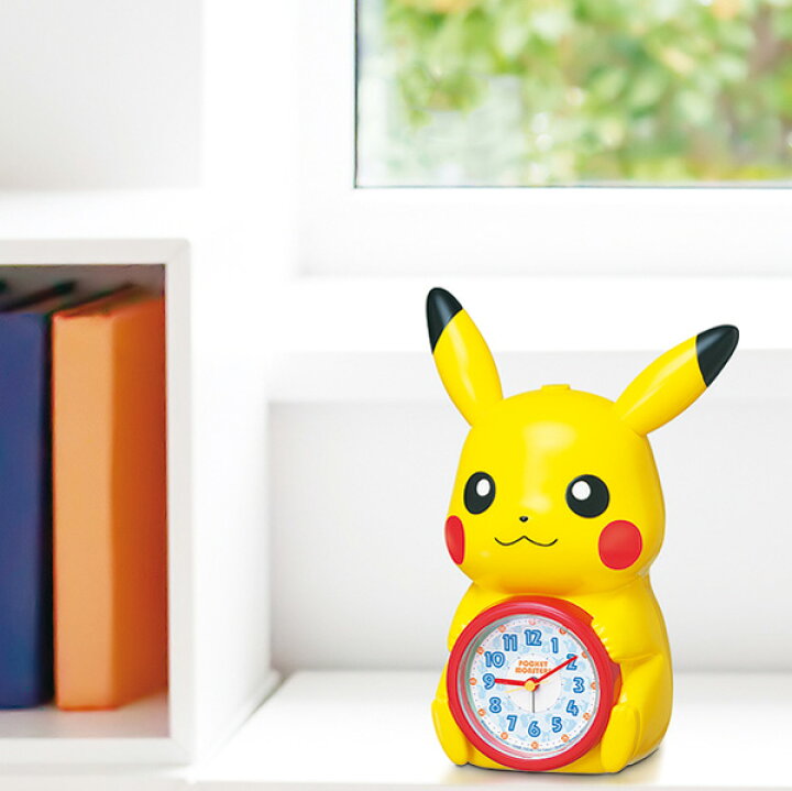 楽天市場 Seiko セイコークロック イエロー 目覚まし時計 ポケモン ピカチュウ Jf384a セイコー時計専門店 スリーエス