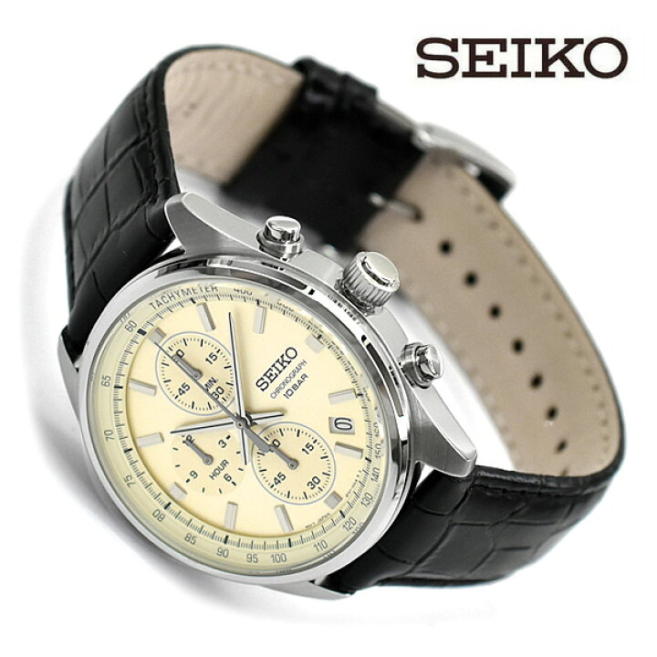 楽天市場】SEIKO 逆輸入セイコー メンズ クォーツ 腕時計 ゴールド 