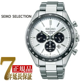 【10%OFFクーポン 4/18 0:00～4/21 9:59】セイコー SEIKO SEIKO SELECTION メンズ メンズ 腕時計 ホワイト SBPY165