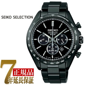 【10%OFFクーポン 4/18 0:00～4/21 9:59】セイコー SEIKO SEIKO SELECTION メンズ メンズ 腕時計 ブラック SBPY169