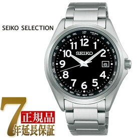 【10%OFFクーポン 6/1 0:00～6/2 9:59】セイコー SEIKO SEIKO SELECTION メンズ メンズ 腕時計 ブラック SBTM329