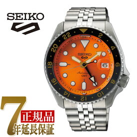 【最大2000円OFFクーポン 4/24 20:00～4/27 9:59】【おまけベルト付き】セイコー SEIKO Seiko 5 Sports SKX Sports Style メンズ 腕時計 オレンジ SSK005KC