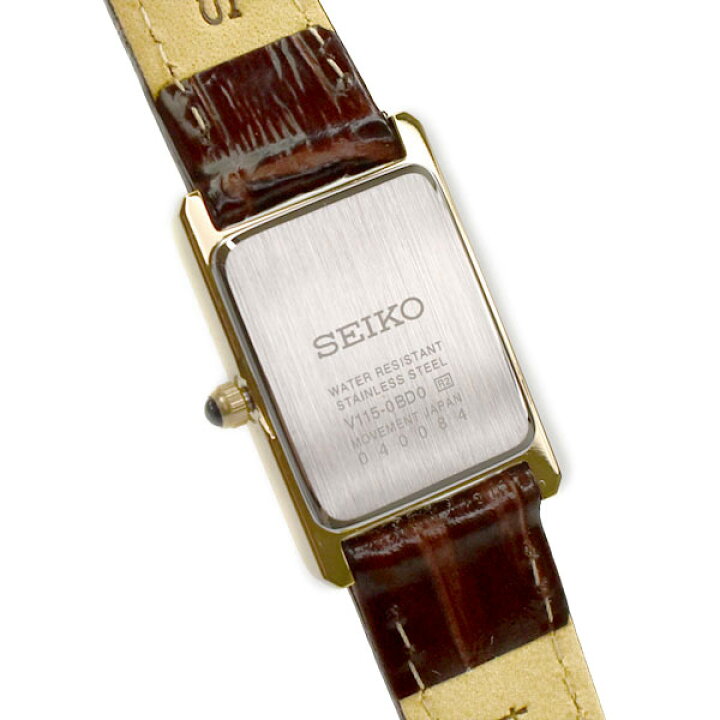 楽天市場】セイコー 逆輸入セイコー レディース ソーラー（充電式  