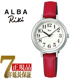 【10%OFFクーポン 4/18 0:00～4/21 9:59】セイコー ALBA リキ クラシック レディース 腕時計 ホワイト AKQK462