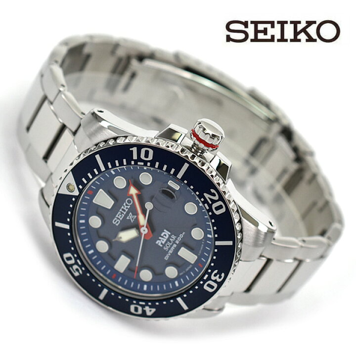 楽天市場】SEIKO 逆輸入セイコー メンズ ソーラー 腕時計 ネイビー  