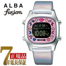 【10%OFFクーポン 6/1 0:00～6/2 9:59】セイコー アルバ SEIKO ALBA フュージョン fusion クリエイターズコラボ クォーツ ユニセックス 腕時計 AFSM702