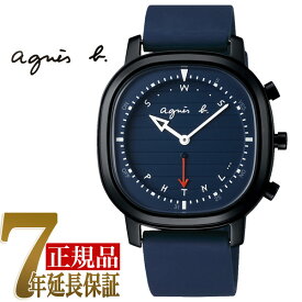 【最大2000円OFFクーポン 4/24 20:00～4/27 9:59】【おまけショッパー付き】SEIKO セイコー agnes b アニエスベー 正規品 Bon Voyage Bluetooth スマートウオッチ メンズ 腕時計 ネイビー FCRB403