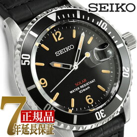 【10%OFFクーポン 6/1 0:00～6/2 9:59】セイコー SEIKO ヴィンテージデザイン ソーラー メンズ 腕時計 SZEV013