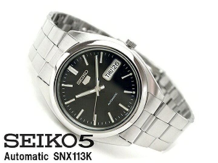 楽天市場】【逆輸入SEIKO5】セイコー5 メンズ自動巻き腕時計 