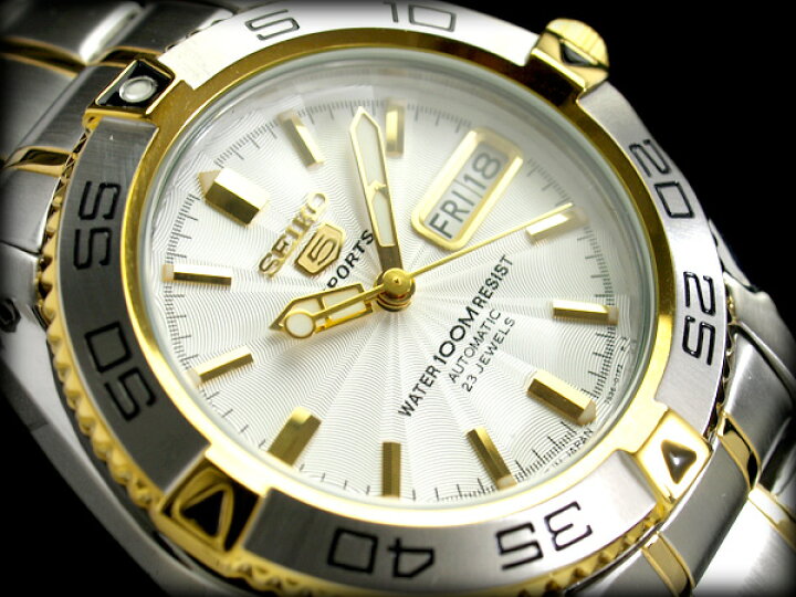 楽天市場】【日本製逆輸入SEIKO5SPORTS】セイコー5メンズ自動巻き 