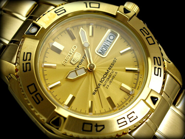 楽天市場】【日本製逆輸入SEIKO5SPORTS】セイコー5 メンズ自動巻き 